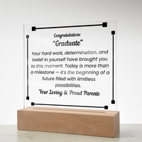Load image into Gallery viewer, Graduate Congratulations-From Loving &amp; Proud Parents
