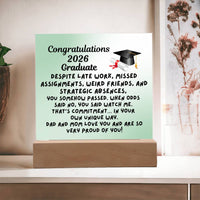 Load image into Gallery viewer, Congratulations 2026 Graduate -Square Acrylic