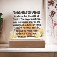 Load image into Gallery viewer, Season of Giving Thanks-Acrylic Plaque
