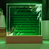 Load image into Gallery viewer, Grandfather of the Year Acrylic Award
