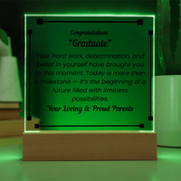 Load image into Gallery viewer, Graduate Congratulations-From Loving &amp; Proud Parents
