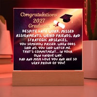 Load image into Gallery viewer, To our Unique 2027 Graduate