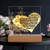Load image into Gallery viewer, A Gold Valentine That Says What Words Alone Cannot