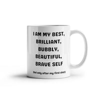 Load image into Gallery viewer, Bshot-before my first cup of brew Mug