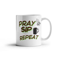 Load image into Gallery viewer, Pray, Sip, Repeat Mug