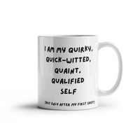 Load image into Gallery viewer, Qshot-before my first cup of brew Mug