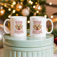 Load image into Gallery viewer, Whimsically Pink Dog Mom Mug