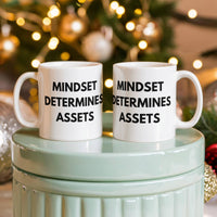Load image into Gallery viewer, Mindset Determines Assets Mug