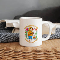 Load image into Gallery viewer, "Motherhood is the Greatest Hood Ever" Mug