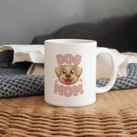 Load image into Gallery viewer, Whimsically Pink Dog Mom Mug