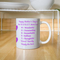 Load image into Gallery viewer, W.O.R.S.T.  Mom Ever Mug
