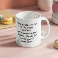 Load image into Gallery viewer, Worst Dad Declaration Mug