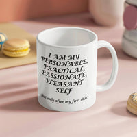 Load image into Gallery viewer, Pshot-before my first cup of brew Mug