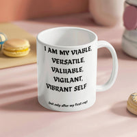 Load image into Gallery viewer, V-Cup: Affirming, Inspirational, Motivational, Witty Mug