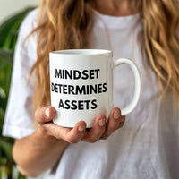 Load image into Gallery viewer, Mindset Determines Assets Mug