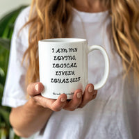 Load image into Gallery viewer, L-Cup: Affirming, Inspirational, Motivational, Witty Mug