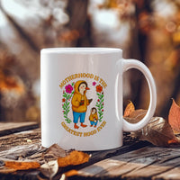 Load image into Gallery viewer, "Motherhood is the Greatest Hood Ever" Mug