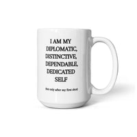 Load image into Gallery viewer, Dshot-before my first cup of brew Mug