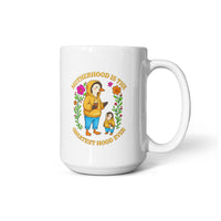 Load image into Gallery viewer, "Motherhood is the Greatest Hood Ever" Mug