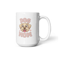 Load image into Gallery viewer, Whimsically Pink Dog Mom Mug