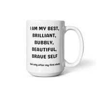 Load image into Gallery viewer, Bshot-before my first cup of brew Mug