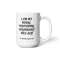 Load image into Gallery viewer, Nshot-before my first cup of brew Mug