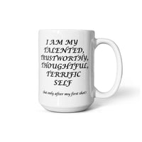 Load image into Gallery viewer, Tshot-before my first cup of brew Mug