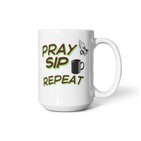 Load image into Gallery viewer, Pray, Sip, Repeat Mug