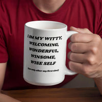 Load image into Gallery viewer, Wshot-before my first cup of brew Mug