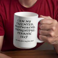 Load image into Gallery viewer, Tshot-before my first cup of brew Mug