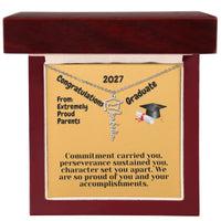 Load image into Gallery viewer, 2027 Graduate Personalized  Nercklace