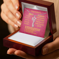 Load image into Gallery viewer, Congratulations to the Graduate - Personalized Necklace