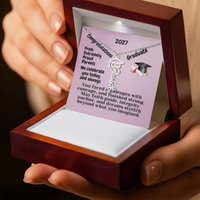 Load image into Gallery viewer, Personalized Graduation Name Necklace