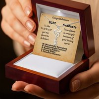Load image into Gallery viewer, W.O.R.S.T. Graduate Personalized Necklace 2027