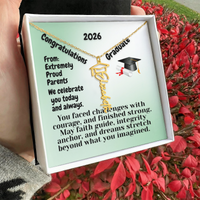 Load image into Gallery viewer, Personalized Graduation Name Necklace