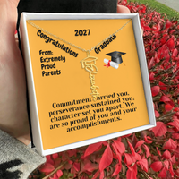 Load image into Gallery viewer, 2027 Graduate Personalized  Nercklace