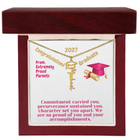 Load image into Gallery viewer, 2027 Personalized Graduation Necklace