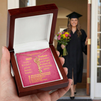 Load image into Gallery viewer, Congratulations to the Graduate - Personalized Necklace