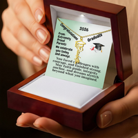 Load image into Gallery viewer, Personalized Graduation Name Necklace