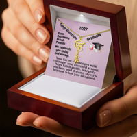 Load image into Gallery viewer, Personalized Graduation Name Necklace