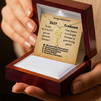 Load image into Gallery viewer, W.O.R.S.T. Graduate Personalized Necklace 2027