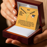 Load image into Gallery viewer, 2027 Graduate Personalized  Nercklace