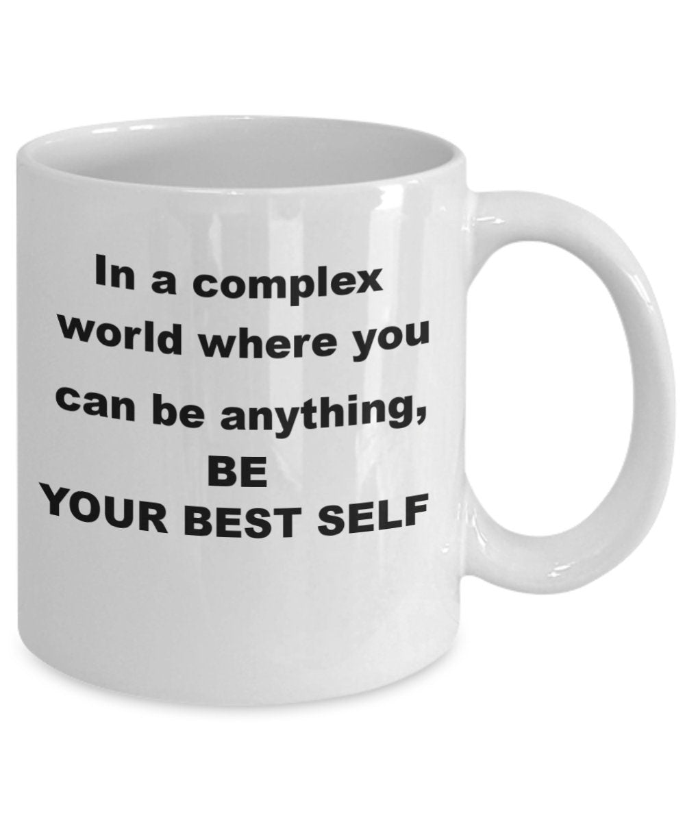 Inspirational, Motivational and Affirming mug gift.