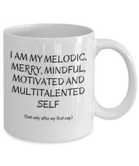 Load image into Gallery viewer, M-cup, Inspirational mug, Motivational Mug, Witty Gift mug for family or friend.
