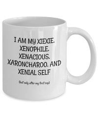 Load image into Gallery viewer, X-cup, Inspirational mug, Motivational Mug, Witty Gift mug for family or friend.
