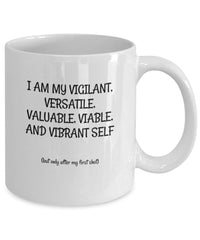 Load image into Gallery viewer, V-shot, Inspirational mug, Motivational Mug, Witty Gift mug for family or friend.
