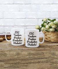 Load image into Gallery viewer, ESL Teacher mug gift. English as Second Language gift. Teacher gift. Bilingual.
