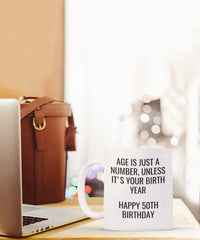 Load image into Gallery viewer, 50th Birthday gift mug, Sister gift, Brother gift, Aunt gift, Uncle gift, Friend gift
