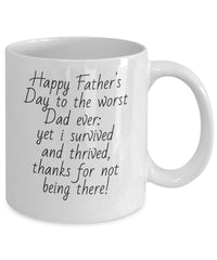 Load image into Gallery viewer, Worst father gift, worst dad&#39;s day gift, Absentee father gift, Absentee dad, Worst Parent gift, worst biological parent gift
